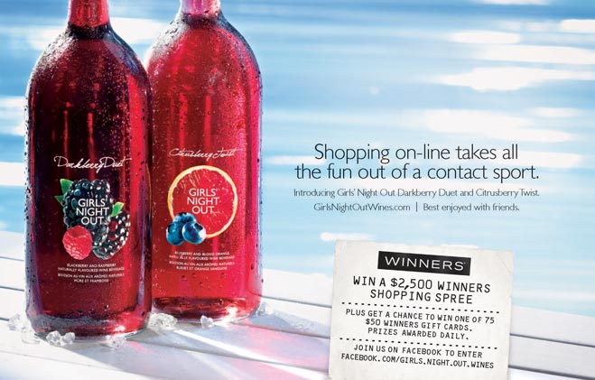 Wine bottle photography Girl's Night Out