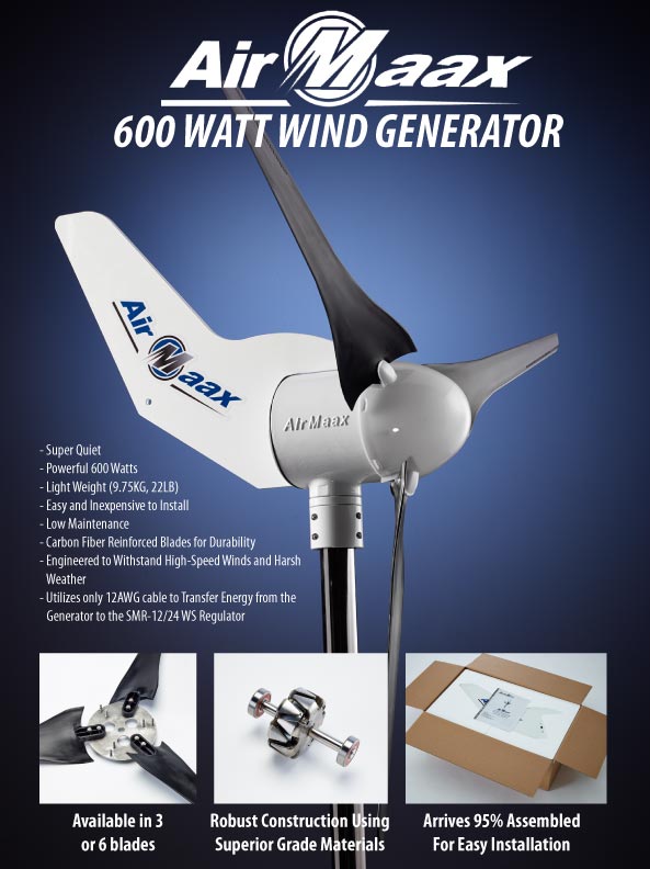 Promotional Product Photography Marketing sell sheet wind generator Bochsler Photo imaging