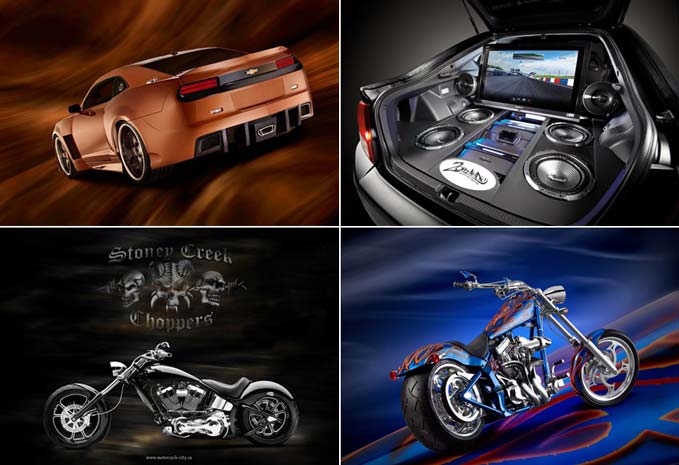 Photographic Specialization Studio Motorcycle & Car Photography