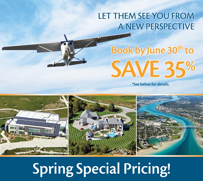 Aerial Photography Special Professional Aerial Photography – Spring Promotion