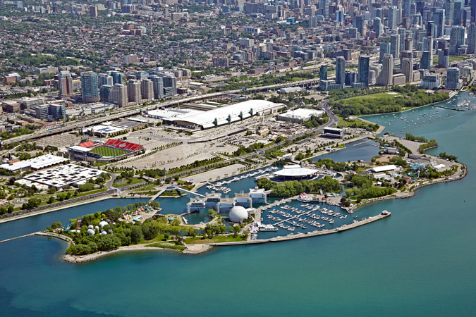 Ports Cruising Guide aerial photography